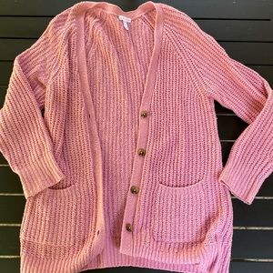 Nordstrom Leith Grandpa Cardigan Sweater Size Large